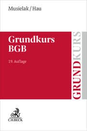 Cover von Grundkurs BGB