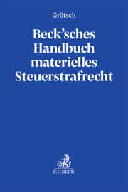 Cover von Beck'sches Handbuch zum materiellen Steuerstrafrecht