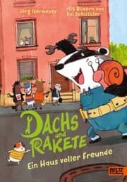 Cover von Dachs und Rakete. Ein Haus voller Freunde
