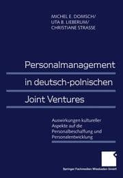 Cover von Personalmanagement in deutsch-polnischen Joint Ventures
