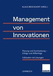 Cover von Management von Innovationen
