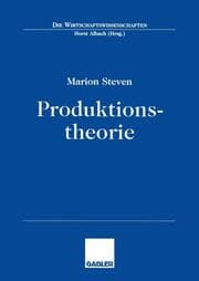 Cover von Produktionstheorie