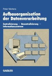 Cover von Aufbauorganisation der Datenverarbeitung