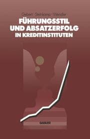 Cover von Führungsstil und Absatzerfolg in Kreditinstituten