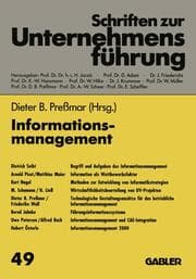 Cover von Informationsmanagement
