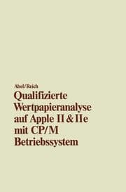 Cover von Qualifizierte Wertpapieranalyse auf Apple II & II e