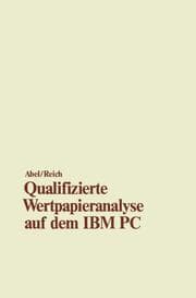 Cover von Qualifizierte Wertpapieranalyse auf dem IBM PC