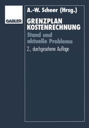 Cover von Grenzplankostenrechnung