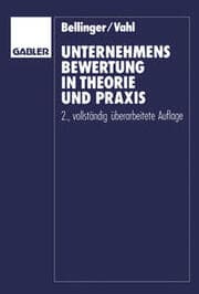 Cover von Unternehmensbewertung in Theorie und Praxis