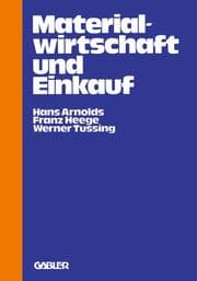Cover von Materialwirtschaft und Einkauf
