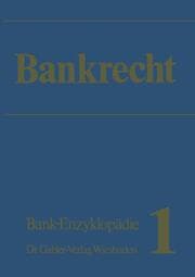 Cover von Bankrecht