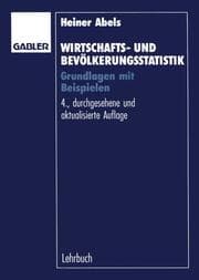 Cover von Wirtschafts- und Bevölkerungsstatistik