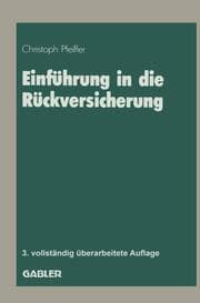 Cover von Einführung in die Rückversicherung