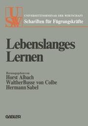Cover von Lebenslanges Lernen