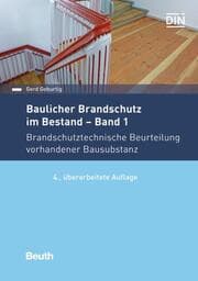 Cover von Baulicher Brandschutz im Bestand 1