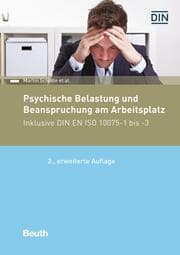 Cover von Psychische Belastung und Beanspruchung am Arbeitsplatz