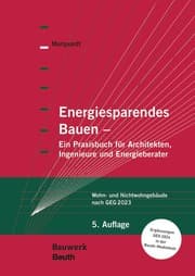 Cover von Energiesparendes Bauen