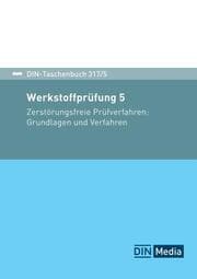 Cover von DIN-Taschenbuch 317/5