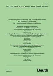 Cover von Dauerhaftigkeitsbemessung von Stahlbetonbauteilen auf Bewehrungskorrosion 1