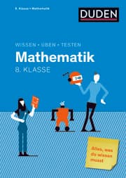 Cover von Wissen - Üben - Testen: Mathematik 8. Klasse