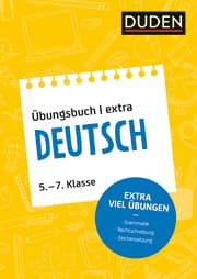 Cover von Duden Übungsbuch extra - Deutsch 5.-7. Klasse