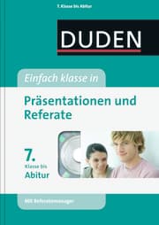 Cover von Einfach klasse in Präsentationen und Referaten