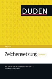 Cover von Duden Ratgeber - Zeichensetzung kompakt