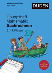 Cover von Übungsheft Mathematik - Sachrechnen 3./4. Klasse