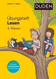 Cover von Übungsheft - Lesen 4. Klasse
