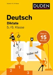 Cover von Deutsch in 15 Min - Diktate 5./6. Klasse
