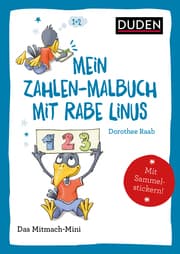 Cover von Mein Zahlen-Malbuch mit Rabe Linus