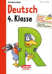 Cover von Einfach lernen mit Rabe Linus - Deutsch 4. Klasse