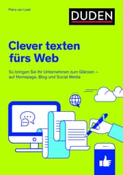 Cover von Duden Ratgeber - Clever texten fürs Web