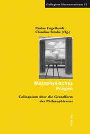 Cover von Metaphysisches Fragen