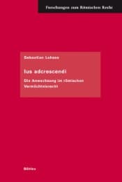 Cover von Ius adcrescendi