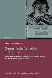 Cover von Gemeinschaftsdenken in Europa