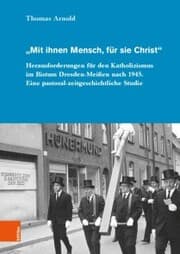 Cover von 'Mit ihnen Mensch, für sie Christ'