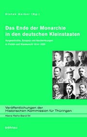 Cover von Das Ende der Monarchie in den deutschen Kleinstaaten
