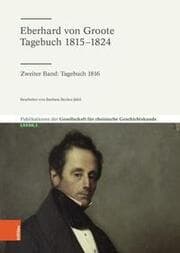 Cover von Eberhard von Groote: Tagebuch 1815-1824