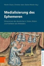 Cover von Medialisierung des Ephemeren