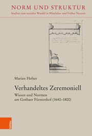 Cover von Verhandeltes Zeremoniell