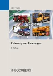 Cover von Zulassung von Fahrzeugen
