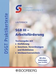 Cover von SGB III - Arbeitsförderung