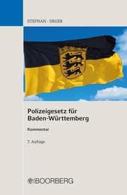 Cover von Polizeigesetz für Baden-Württemberg