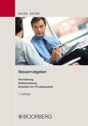 Cover von Steuerratgeber Vermietung - Selbstnutzung - Arbeiten im Privathaushalt
