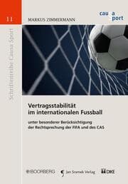 Cover von Vertragsstabilitt im internationalen Fussball