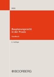 Cover von Bauplanungsrecht in der Praxis - Handbuch