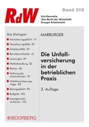 Cover von Die Unfallversicherung in der betrieblichen Praxis