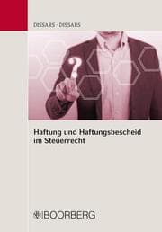 Cover von Haftung und Haftungsbescheid im Steuerrecht