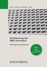 Cover von Zertifizierung des WEG-Verwalters